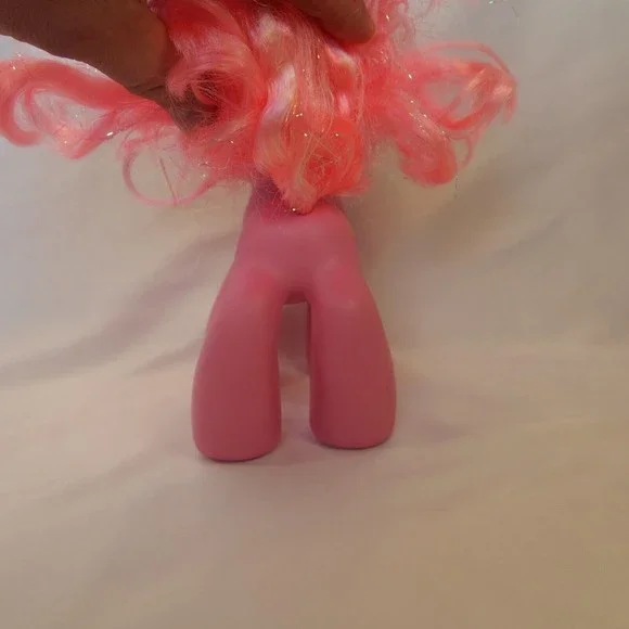 My Little Pony Pinkie Pie 8” Tall Styling Glitter Hair Pony MLP 2008 - Picture 6 of 8